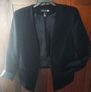 Forever 21 cropped blazer